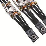 26 English Letters Bracelets, PU Leather Bangles, Retro Punk Style Handmade Multi-layer Beaded Hand Jewelry Holiday Gift For Best Friends Accessories Barozzo