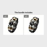 26 English Letters Bracelets, PU Leather Bangles, Retro Punk Style Handmade Multi-layer Beaded Hand Jewelry Holiday Gift For Best Friends Accessories Barozzo