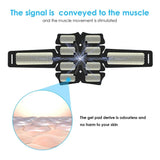 EMS Muscle Stimulator Massage ABS Abdominal Trainer Belt Slimming Massager Unisex Body Belly Weight Loss Body Shaping Fitness Barozzo